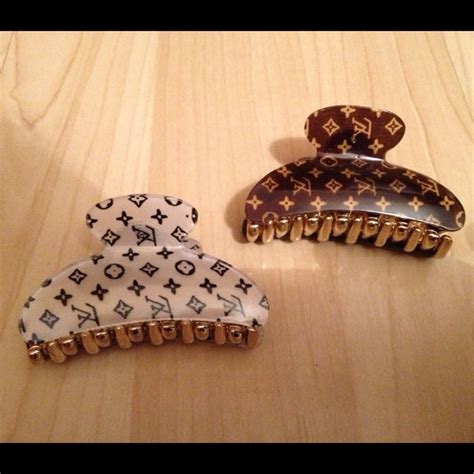 louis vuitton hair clips|louis vuitton claw clip.